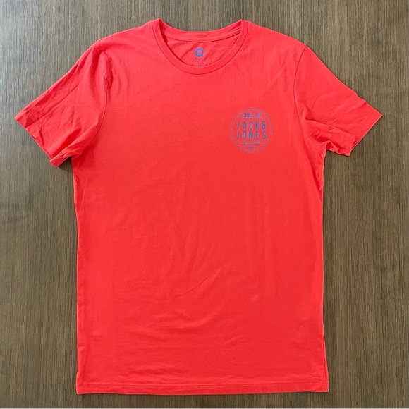 Mens Jack and Jones Core Short Sleeve T-shirt - Picture 2 of 4